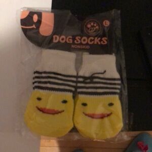 - Dog socks / boots- non skid - puppy toy breeds